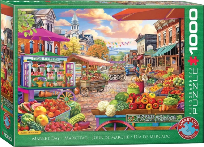 Puzzle Mercato 1000 pezzi