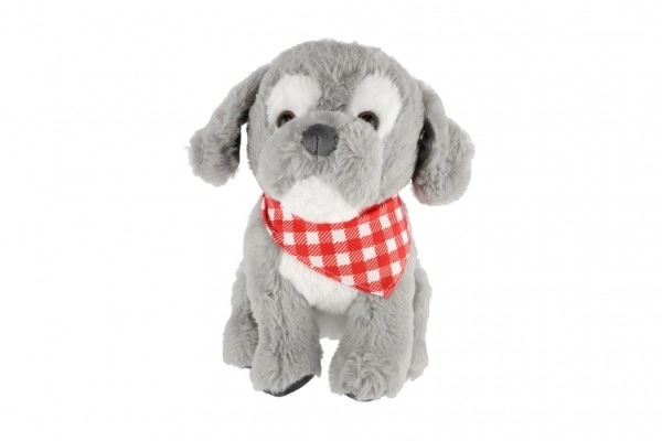 Peluches Cane Azorek Grigio 26 cm