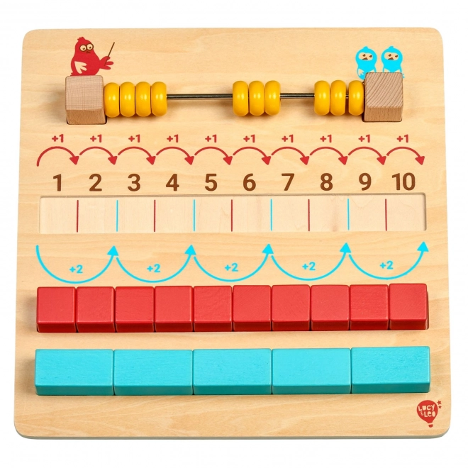 Gioco di Matematica di Legno per Bambini Lucy & Leo