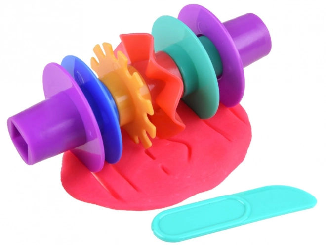 Set di Pasta Modellabile con Stampini Colore e Forme