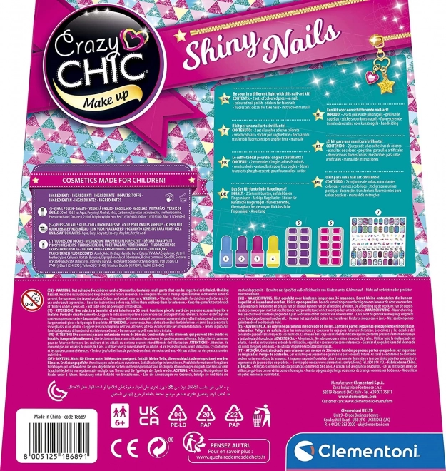 Clementoni Crazy Chic Smalti Luminosi