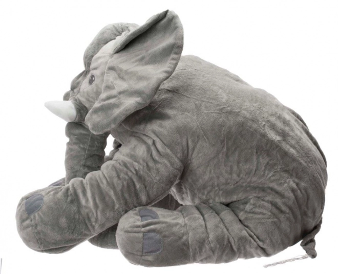 Grande peluche elefante grigio