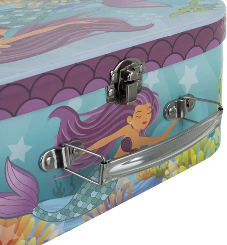 Robusta valigetta di metallo per i viaggi