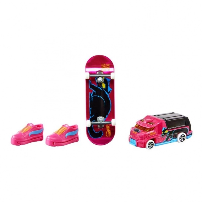 Collezione Hot Wheels Fingerboard e Scarpe da Skate