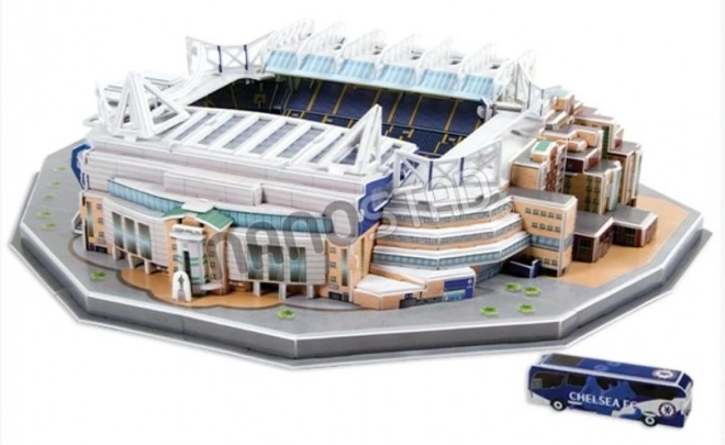 Réplica 3D Stadio Stamford Bridge FC Chelsea Puzzle