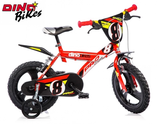 Dino Bikes Bicicletta per Bambini 14" Rossa 2017