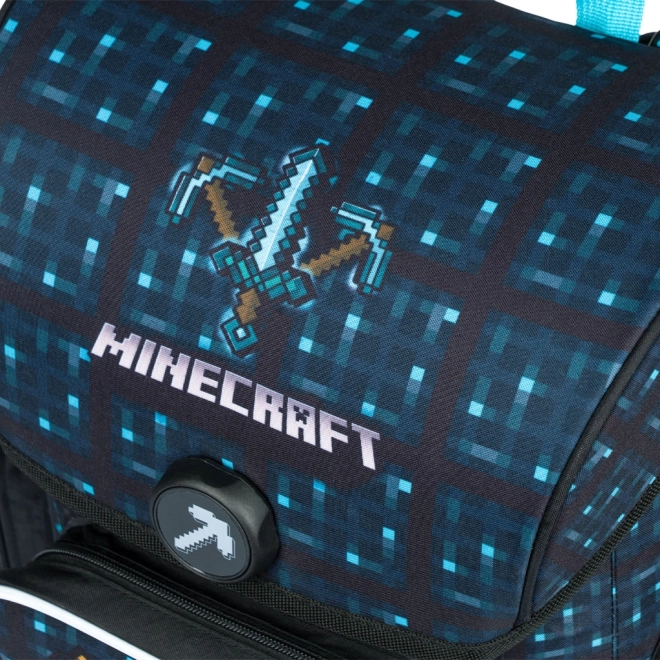 Cartella scolastica ERGO Minecraft Blue Axe