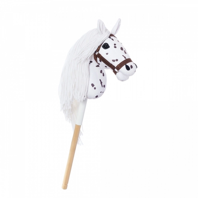 Hobby Horse HOPPIHORSE A4 Leopard - bianco