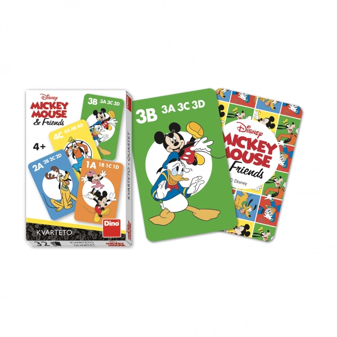 Gioco Di Carte Quartetto Con Topolino E Amici