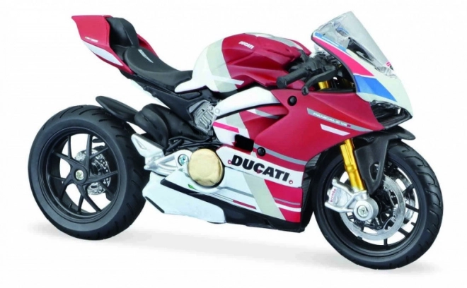 Modello in metallo moto Ducati Panigale V4 S Corse 1/18