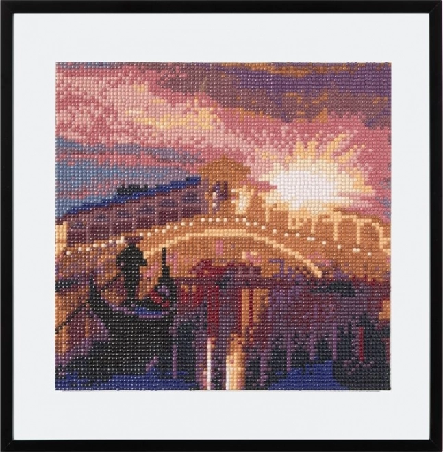 Grafix diamante pittura Ponte di Rialto 30x30cm