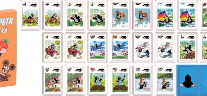 Krtek gioco di carte Zvířátka