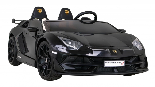 Lamborghini SVJ DRIFT pro 2 bambini nero + funzione Drift + telecomando + MP3 LED + avvio lento