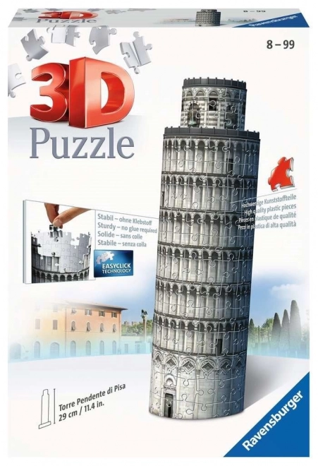 Puzzle 3D Torre Pendente di Pisa 216 Pezzi