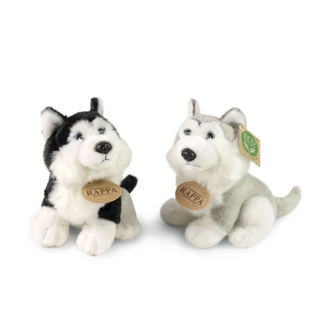 Cane Husky in Peluche 16 cm Eco-friendly