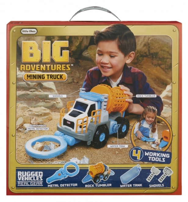 Camion da miniera Big Adventures set