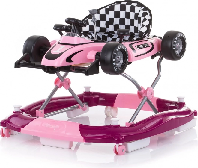 Chodino interattivo Car Racer 4 in 1 Rosa