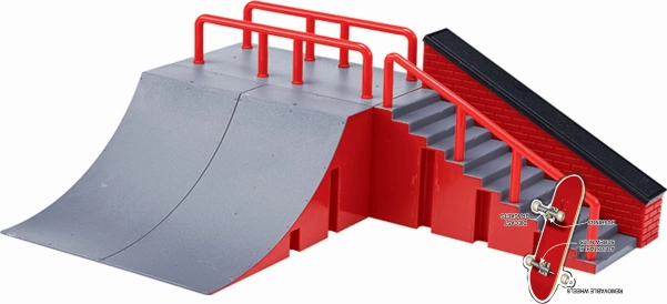 Set Fingerboard con rampa e scale