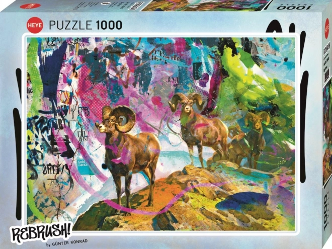 Puzzle HEYE Rebrush! Grandi angoli 1000 pezzi