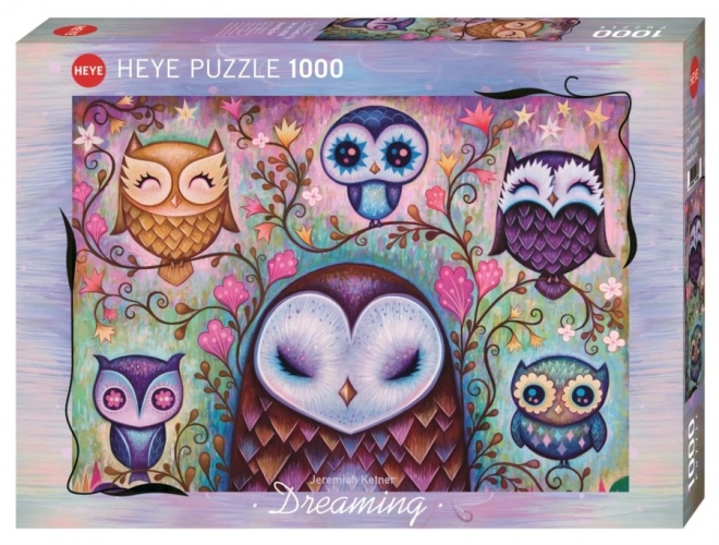 Puzzle Heye Sognare: Grande Gufo 1000 Pezzi