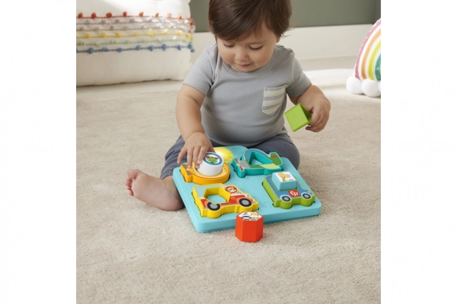 Puzzle Veicoli e Forme Fisher-Price Luci e Suoni