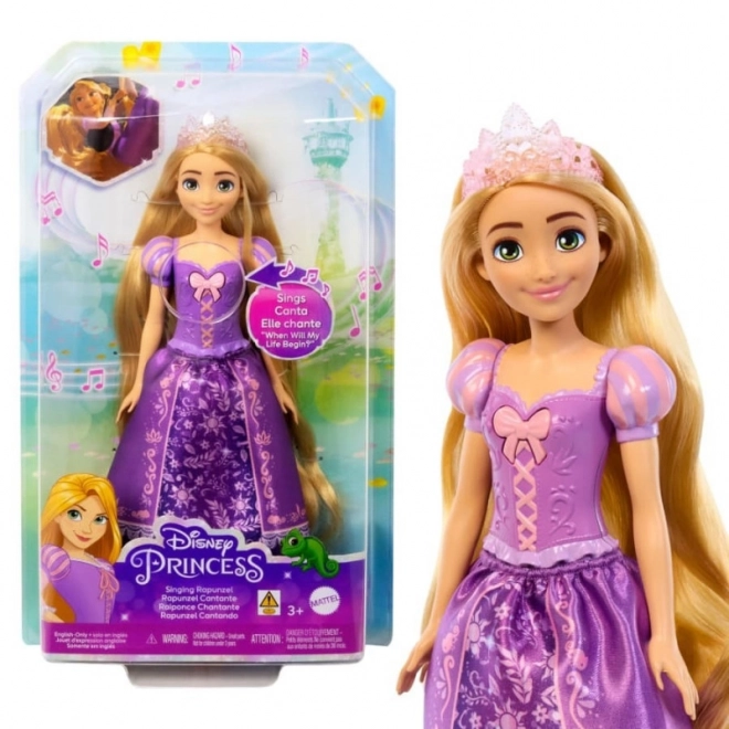 Bambola Principessa Disney Cantante Rapunzel