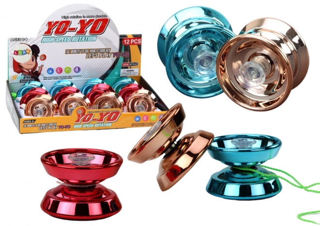 Yoyo classico in alluminio