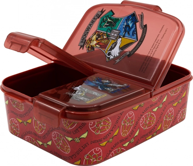 Multi Box per Merenda Harry Potter: Stemma Case di Hogwarts