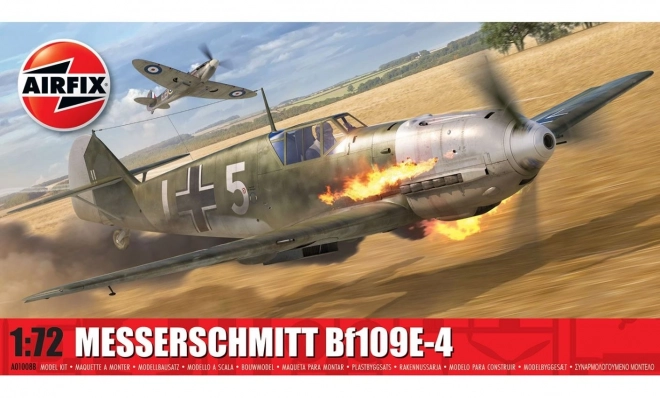 Modellino in plastica Messerschmitt Bf109E-4 scala 1/72