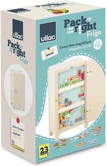 Vilac Gioco magnetico in legno Organizzalo correttamente con design di Ingela P. Arrhenius