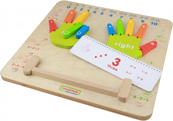 Tabellone Sensoriale Flex Montessori per Imparare a Contare Masterkidz