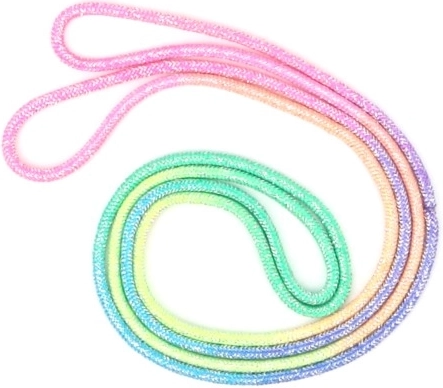 Cordicella arcobaleno morbida ed elastica