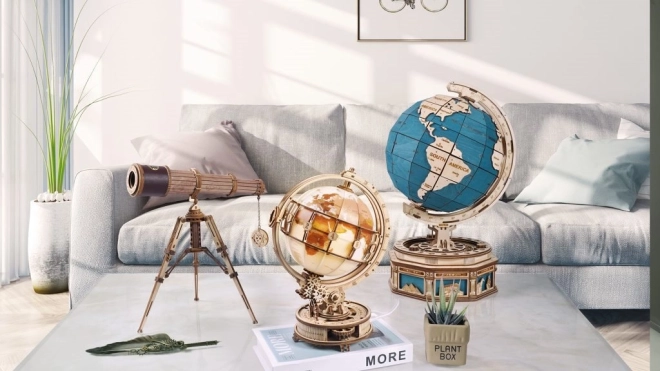 Puzzle Globe 3D in Legno ROKR