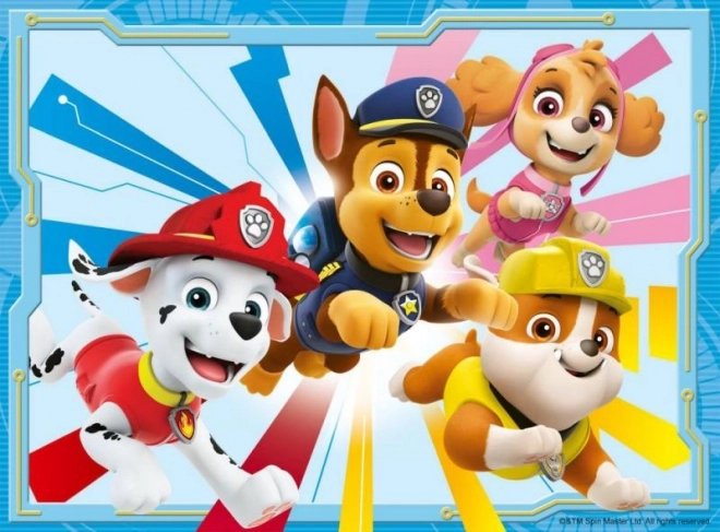 Puzzle 4 in 1 Paw Patrol