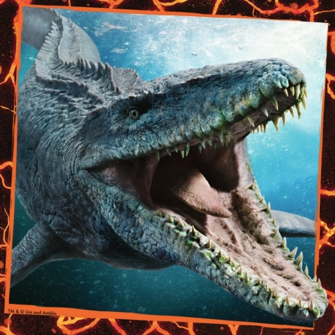 Puzzle Jurassic World 3x49 Pezzi - Ravensburger