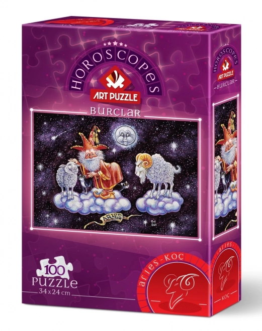 Puzzle Segno Zodiacale: Ariete 100 Pezzi