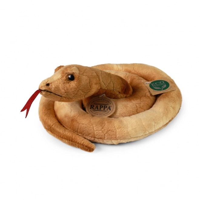 Serpente di peluche marrone eco-friendly 90 cm