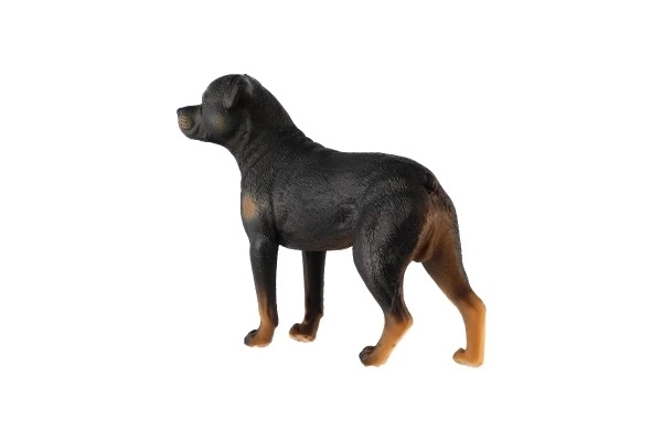 Rottweiler Giocattolo in Plastica 8cm