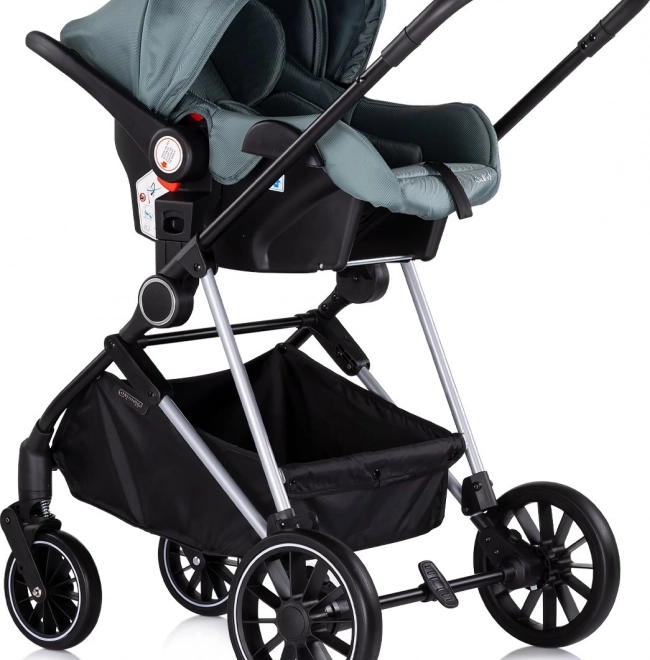 Passeggino combinato Chipolino Aura 2 in 1 Basil