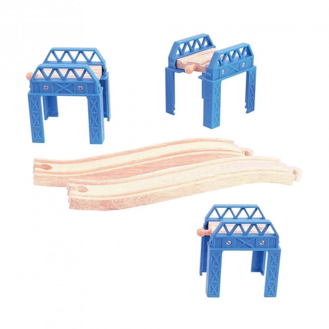 Set Costruzione Ponte Bigjigs Rail