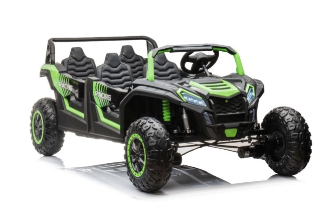 Auto elettrica Buggy 4x4 verde