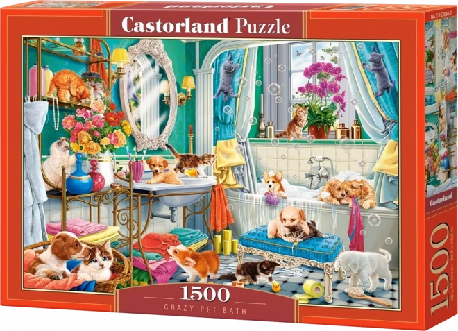 Puzzle Bagno Pazzo 1500 Pezzi