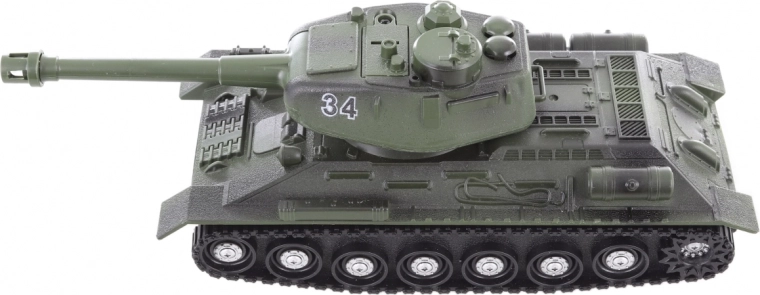 Torretta girevole e cannone lungo