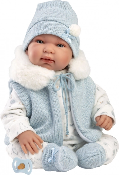 Bambola realistica neonato Llorens con suoni 44 cm