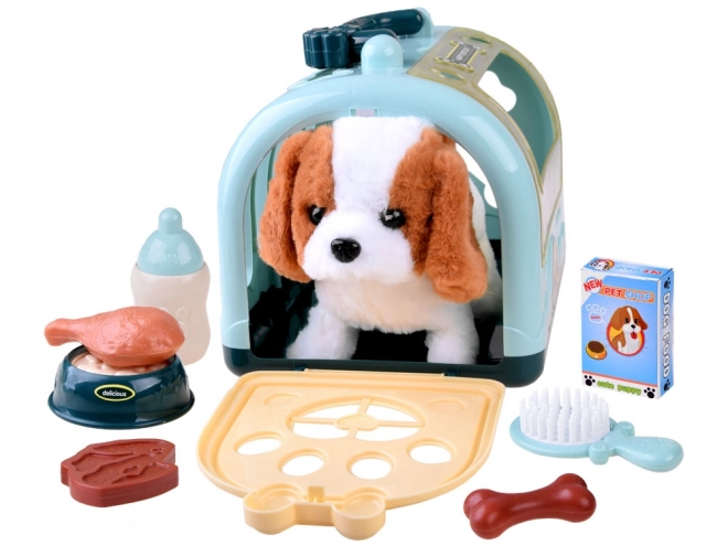 Cucciolo interattivo con carico e accessori