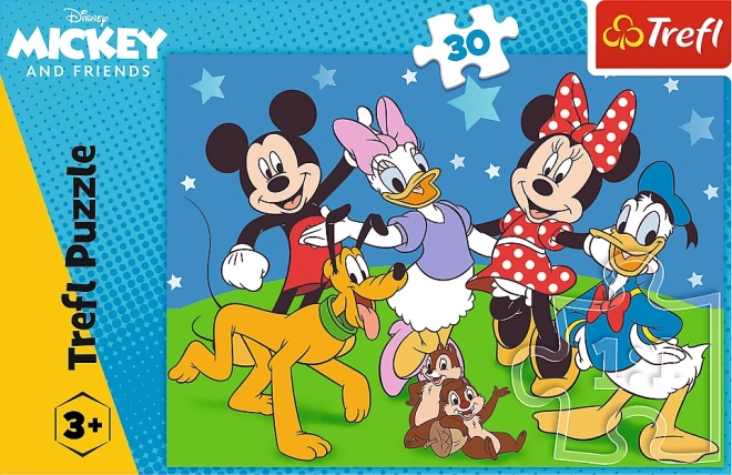 Puzzle Disney 30 pezzi avventure di Topolino