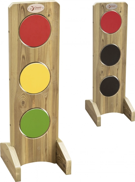 Semaforo in legno XXL di Classic World EDU