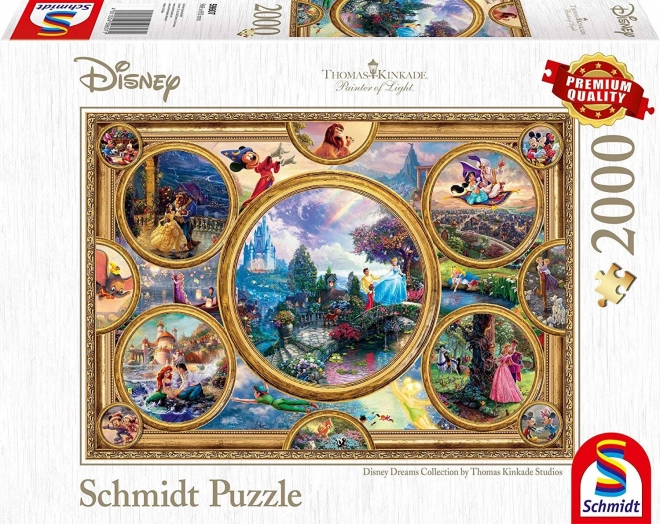 Puzzle Collage DISNEY 2000 Pezzi