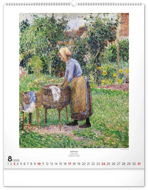 Calendario da parete Impressionismo 2025