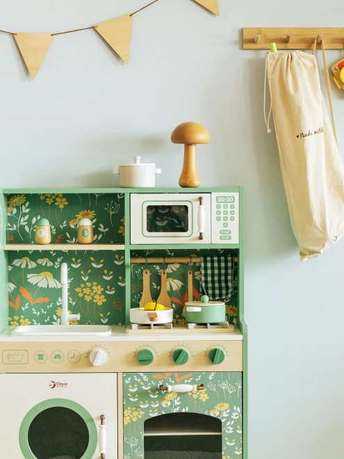 Grande cucina in legno per bambini